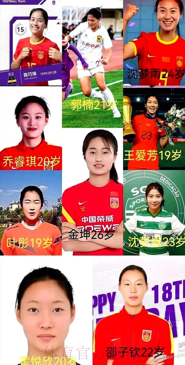 中国女足公布出征东亚杯26人名单